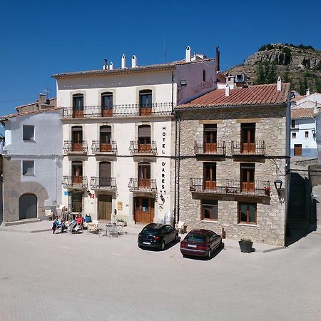 Hotel D'Ares Ares del Maestre Exterior foto